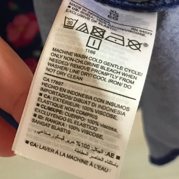 Old navy cute Floral Dress Women Size XL - Picture 6 of 7